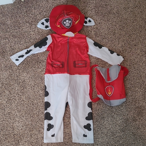 Nickelodeon Paw Patrol Marshall Child Costume Size Extra Small 4-5 - Picture 1 of 13